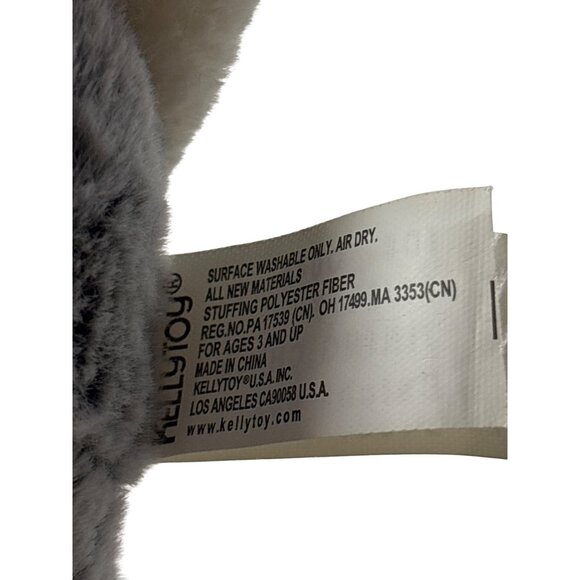 Kellytoy Plush Bunny Rabbit Plush Stuffed Animal Toy Soft 10 Inches - Picture 7 of 7